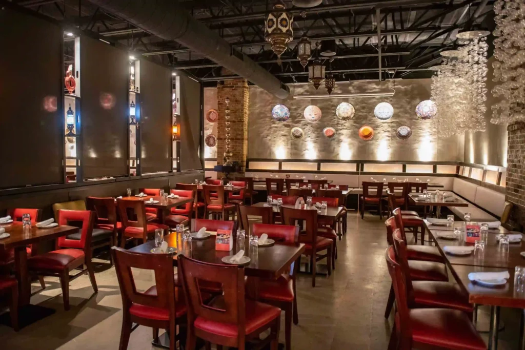 date night ideas in baltimore at cazbar restaurant