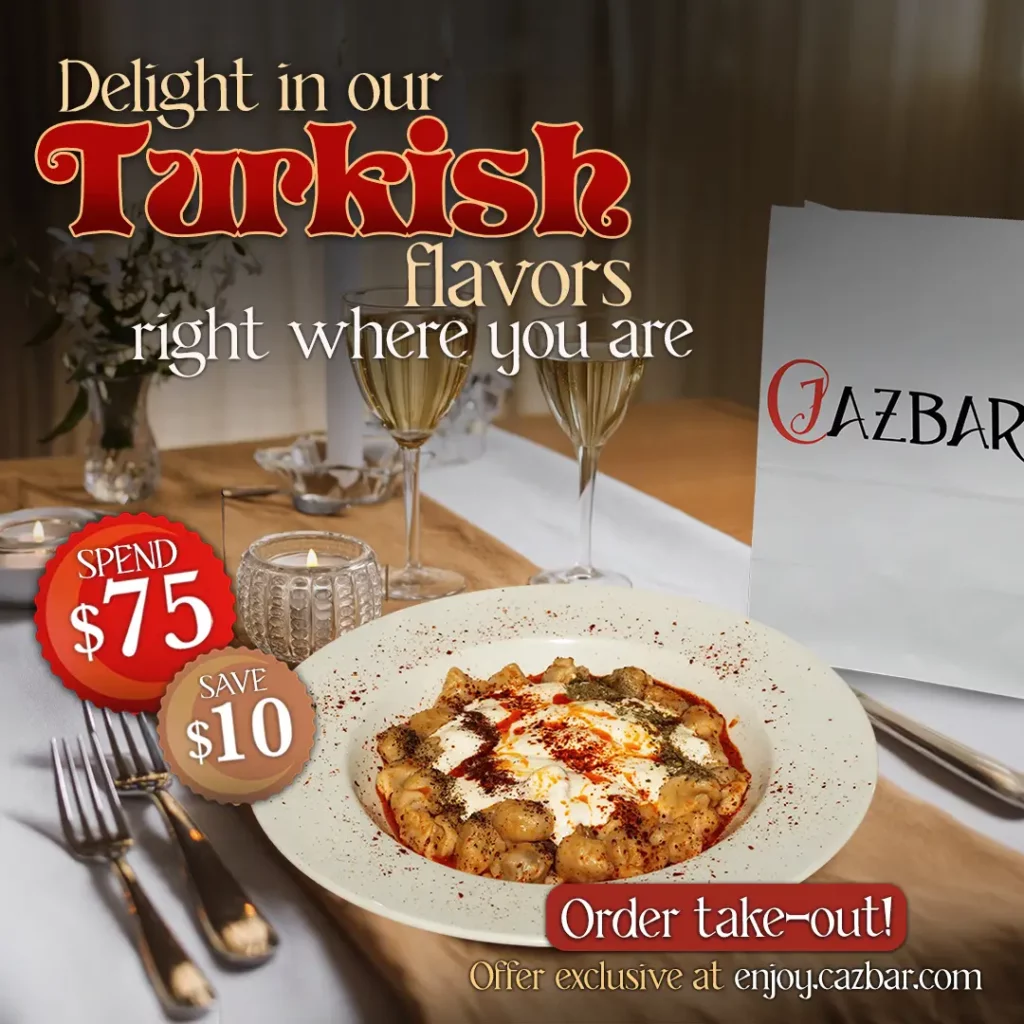 Take Out & Delivery Promo